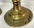 Antique French Brass Candlesticks- A Pair For Sale - Image 10 of 18