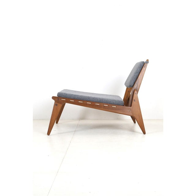 1960s hunting chair, designed in collaboration with sculptor heinz heger for pgh erzgebirgisches kunsthandwerk annaberg-...