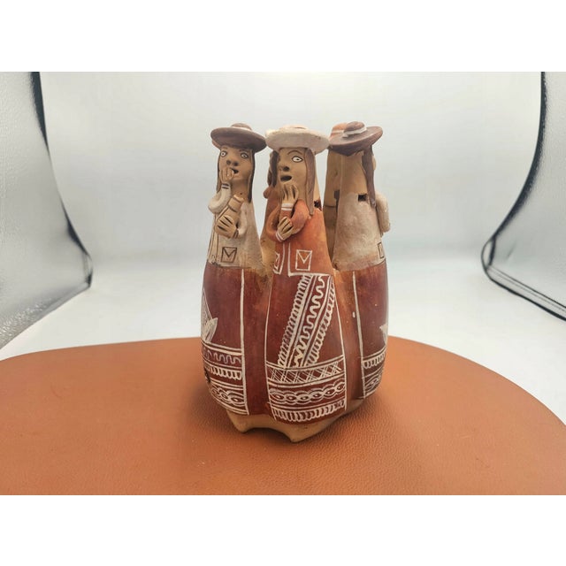 1980s Womens Clay Whistle Ocarina, Peru, 1960s-1980s For Sale - Image 5 of 6