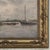 19th Century Belgian Oil on Canvas Painting of Riverboats by Romain Steppe in Original Gilt Frame For Sale - Image 10 of 16