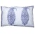 Malabar Paisley Deep Blue Reversible Pillow Case For Sale - Image 6 of 6