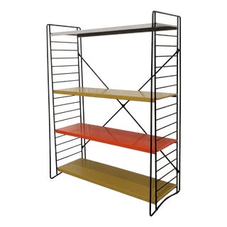 Vintage Tomado Freestanding Metal Shelving Unit, 1970s For Sale
