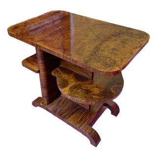 1920s Hungarian Cubist Art Deco Occassional Table For Sale