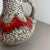 Pottery Zig Zag Fat Lava Vase from Scheurich Keramik, Germany, 1970s For Sale - Image 4 of 17