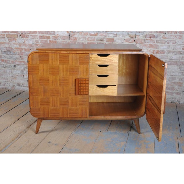 Wood Art Deco Mahogany Buffet by J. Halabala for UP Závody, Czech, 1930s For Sale - Image 7 of 13