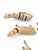 An exceptional, highly collectible lot of 11 antique German hide-covered miniature farm animals, dating from the late 19th...
