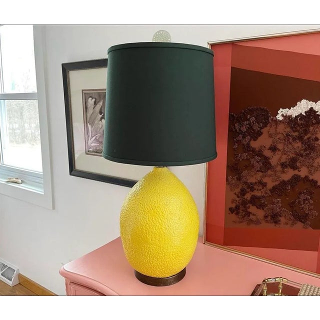 Oversize Lemon Lamp by Hanson & Shade, C1970 For Sale - Image 6 of 10