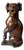 Hand-Carved Statue of Dog Saint Rocco, 18th Century For Sale