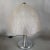 Silver German Chrome & Cut Glass Table Lamp from Peill & Putzler, 1960s For Sale - Image 8 of 8