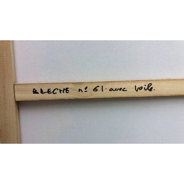 Early 21st Century Jacques Grange, Breche N°61 Avec Voile, 2015, Mixed Media For Sale - Image 5 of 6