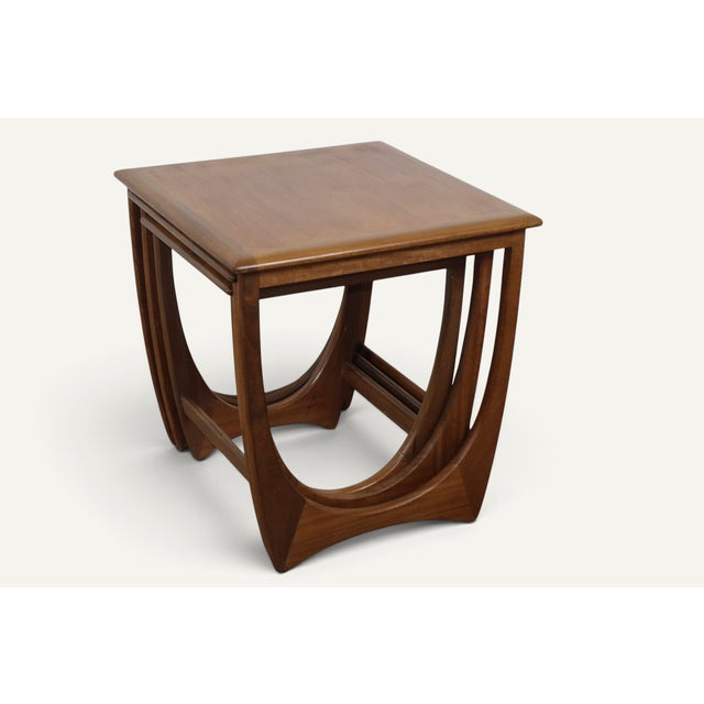 Vintage Teak Nesting Tables from G-Plan, 1960s, Set of 3, in Very Good conditions. Designed 1960 to 1969