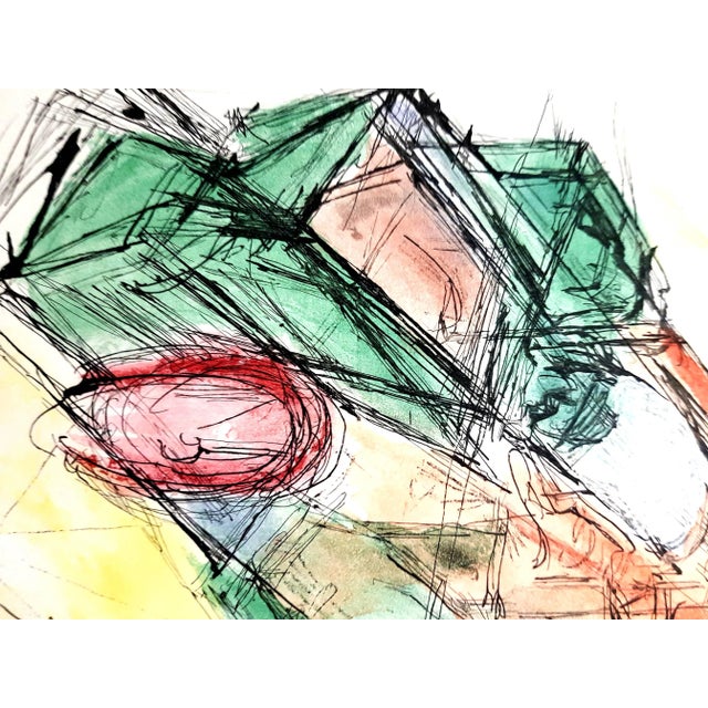 Jacques Villon, Flowers, 1955, Lithograph For Sale - Image 3 of 6