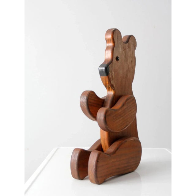 Wooden teddy on sale bears for sale