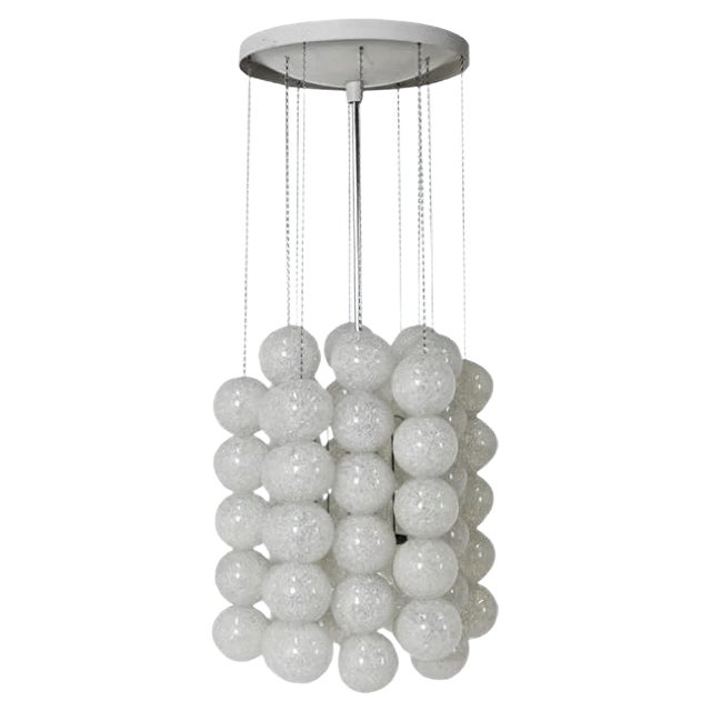 Bubble Pendant Lamp by Josef Hurka for Napako, 1970s For Sale