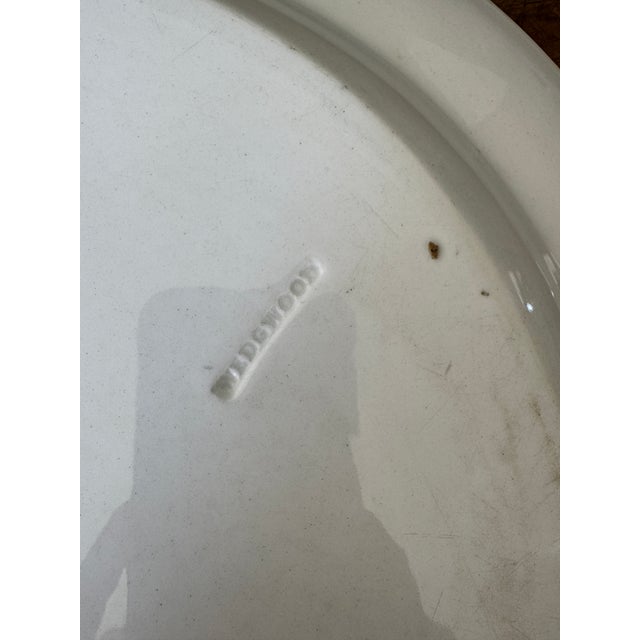 Blue 1901 Wedgwood Platter "Mandarin Blue" For Sale - Image 8 of 9