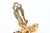 Gold Vintage Signed Schiaparelli Gold Plated Tassel Dangle Clip on Earrings, Pair Of For Sale - Image 8 of 8