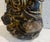 Black Solid Wood Buddha with Golden Patina, 20th Century For Sale - Image 8 of 10
