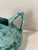 1960s Studio Art Pottery Pitcher Turquoise Crystalline Glaze Signed HKS c.1960s For Sale - Image 5 of 12