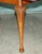 Brown Vintage English Burr and Burl Walnut Extending Dining Table and Chairs, 1940s, Set of 7 For Sale - Image 8 of 18
