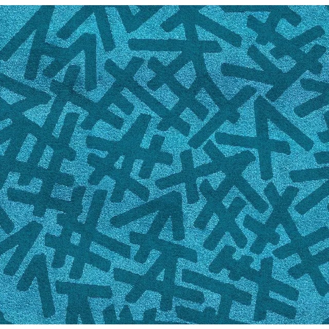 Contemporary Circular Rug IV by Raul For Sale - Image 3 of 4