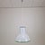 Mid-Century Modern Italian Murano Cased Glass Pendant Light with Green Trim, 1970s For Sale - Image 4 of 15