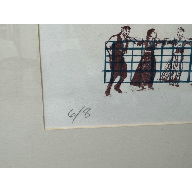 Sherana Harriette Francis Heritage Lines Lithograph, Signed For Sale - Image 10 of 12