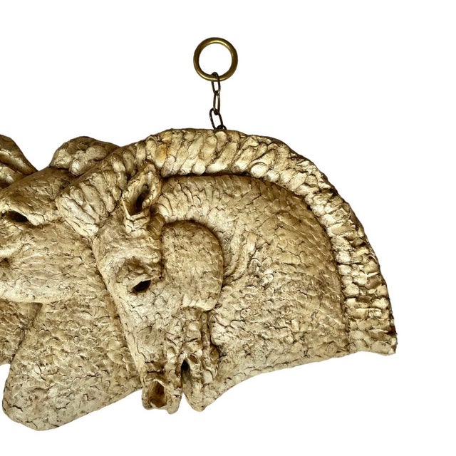 Modern 1960s Modern Relief of Etruscan Horses by Harold Studios, Inc For Sale - Image 3 of 6