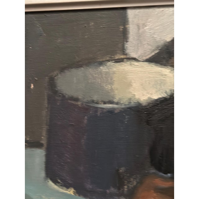 Bengt Hillgrund, Pan and Fruits, 1961, Oil on Canvas, Framed For Sale - Image 6 of 18