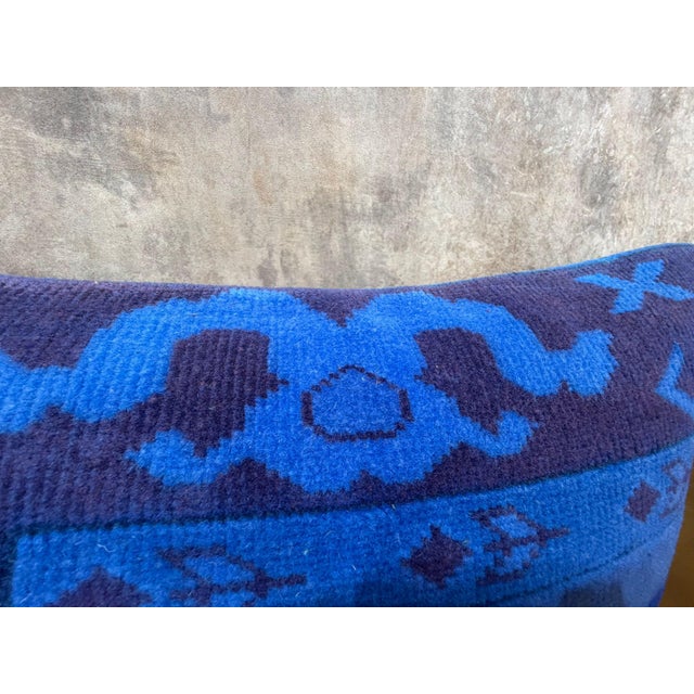 Vintage Lumbar Rug Pillow Cover For Sale - Image 11 of 11