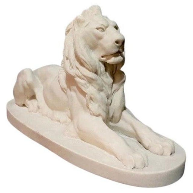 Stone Trafalgar Lion Bust Sculpture For Sale - Image 7 of 7