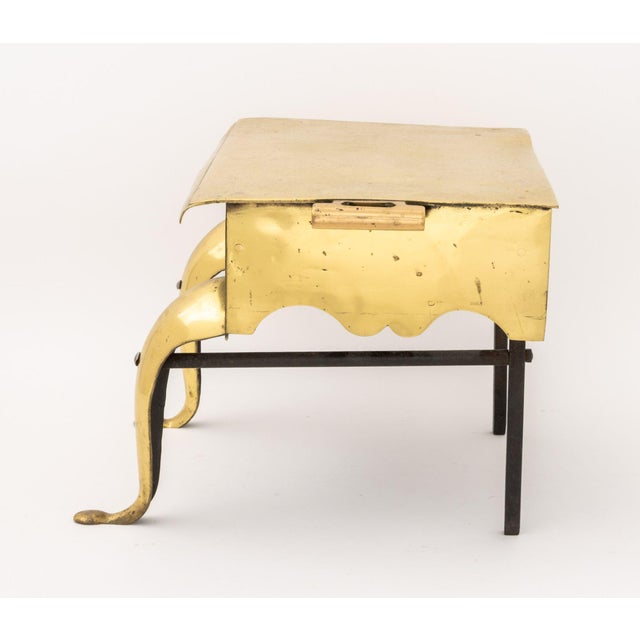 Georgian Brass Hearth Footman For Sale In New York - Image 6 of 7