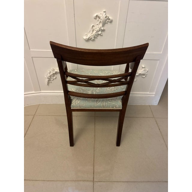 Antique Edwardian Mahogany Dining Chairs, 1900, Set of 10 For Sale - Image 11 of 18