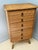 Rattan Chest of Drawers attributed to Adrien Audoux and Frida Minet, 1960s For Sale - Image 6 of 15
