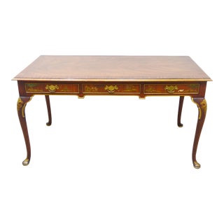 Kindel Hand Painted Writing Desk For Sale