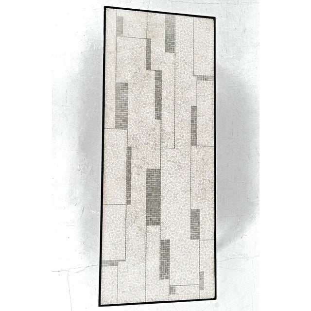Brown Sleek Mosaic Coffee Table For Sale - Image 8 of 9