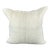 20 x 20 Hemp Pillow Turkish Cushion Natural Grayish White Pillow Cushion Cover For Sale