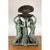 A Greco-Roman inspired lost wax cast bronze fountain depicting three nymphs holding a large shell above their heads. Delve...