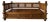 Vintage Javanese Indonesian Style Jati Wood Daybed Bench For Sale