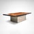 Super sophisticated stunning coffee table designed and manufactured by Paul Michel, France 1980s. This metamorphic coffee...