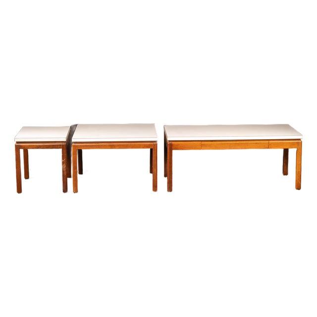 MCM Teak Coffee and Occasional Table Set For Sale