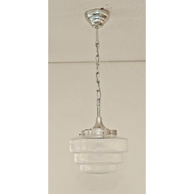 Art Deco Hanging Lamp, 1920s For Sale - Image 4 of 7