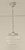 Art Deco Hanging Lamp, 1920s For Sale - Image 4 of 7