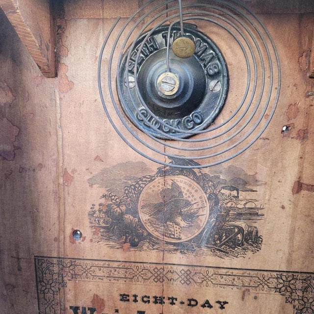 American Wall Clock from Seth Thomas For Sale - Image 14 of 18