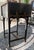 Chinoiserie Mid 20th Century Chinoiserie Hand-Painted Black & Gold Drop-Leaf Server For Sale - Image 3 of 12