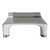 Art Deco "Perla" Coffee Table With Stainless Steel and Bronze Details For Sale - Image 3 of 9