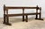 Mid 19th Century French Provincial Oak Hall Bench For Sale - Image 14 of 18