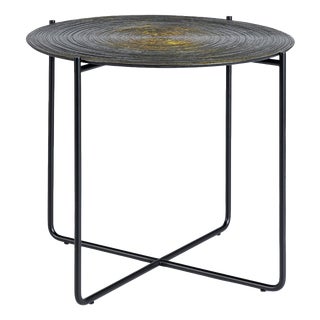 Concentric Gold Isola 500 Coffee Table by Disain1971 For Sale