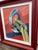 Vintage Original Yachting Painting by Lake Tahoe Artist Andrew Bolam - Framed For Sale - Image 4 of 12