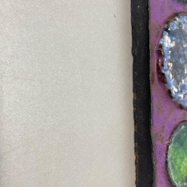 Fat Lava Ceramic Urania Wall Plate Element from Ceramano, Germany, 1970 For Sale - Image 13 of 18