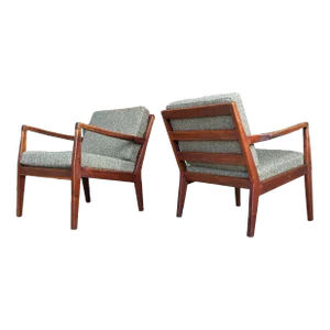 Pair of Arden Riddle Studio Furniture Arm Lounge Chairs